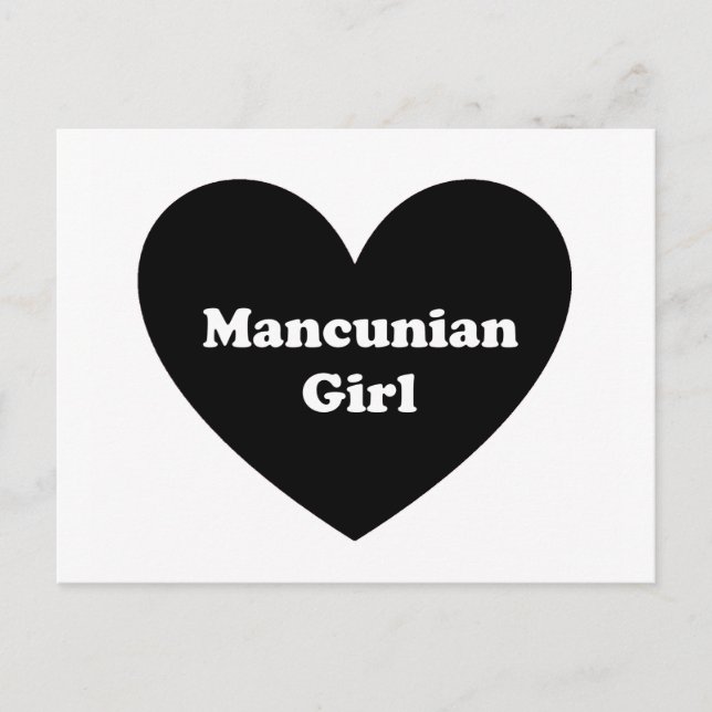Mancunian Girl Vykort (Framsida)