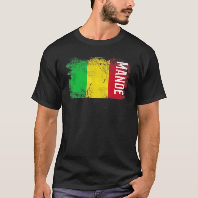 Mand Mali Flagga för män Manar Women Kids T Shirt (Framsida)