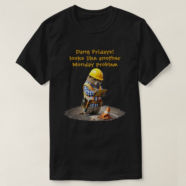 "Måndag" (2) T Shirt (Design framsida)