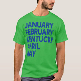 Måndag februari kentucky april 1 t shirt
