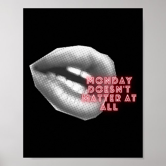 Måndag funkar inte alls ~ Kylie Minogue-fan ~ Spän Poster (Framsidan)