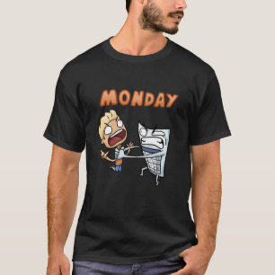 Måndag Galenhet Kalkylatorns intäkter T Shirt