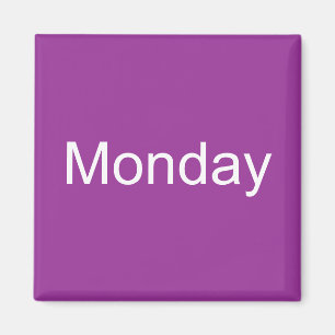 Måndag magnet
