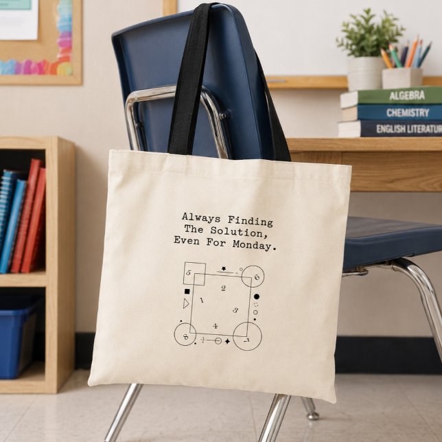 Måndag Matematiklösningar | Problemlösaranda Tygkasse (Skapare uppladdad)