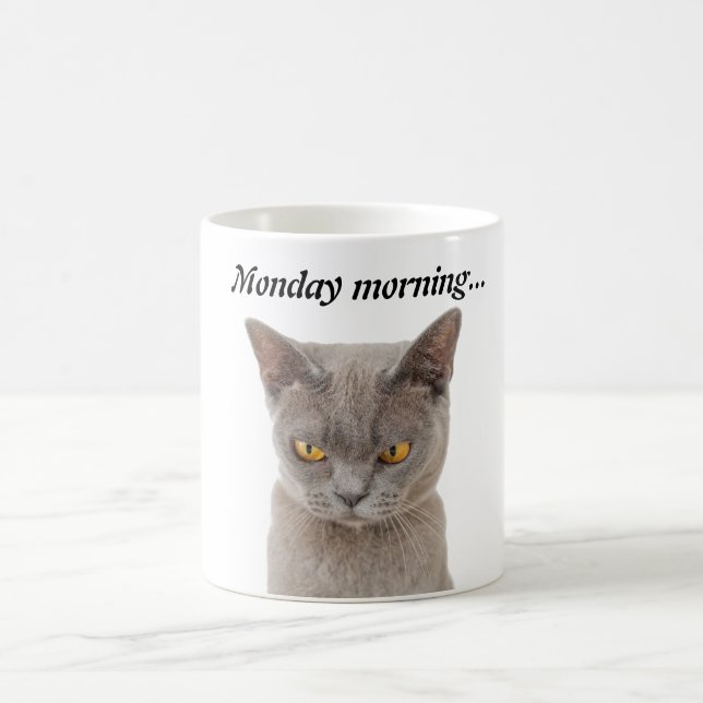 Måndag morgon arg kaffemugg (Center)