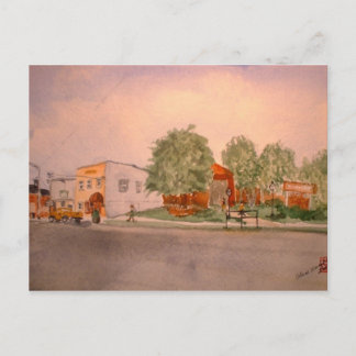 "Måndag morgon i Munfordville" Vykort