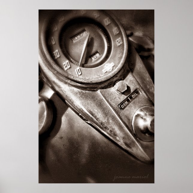 Måndag Motorcykel Poster (Framsidan)