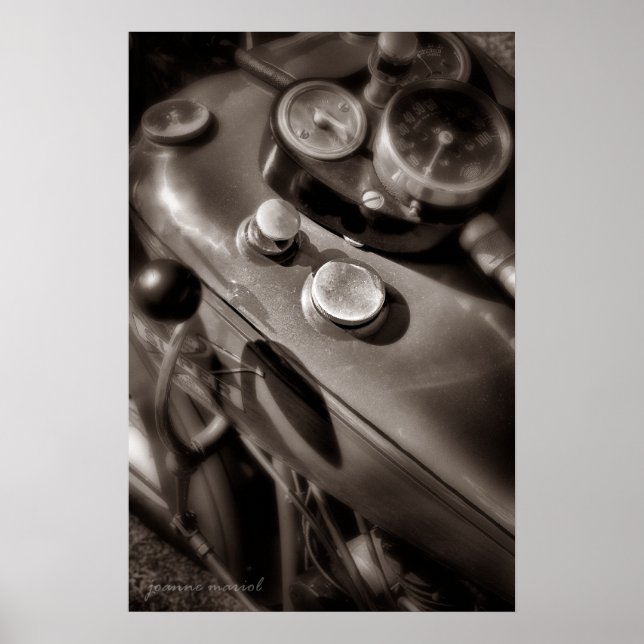 Måndag Motorcykel Poster (Framsidan)