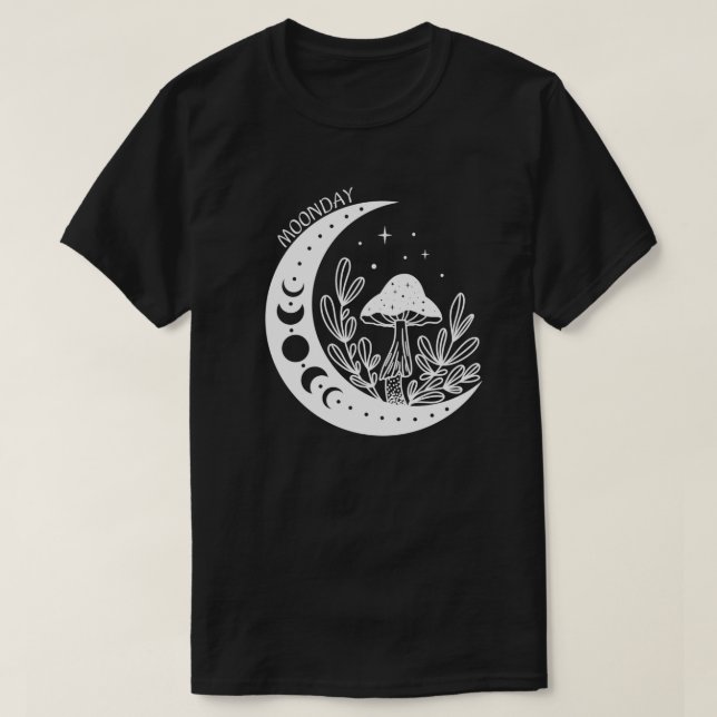 Måndag och svamp t shirt (Design framsida)