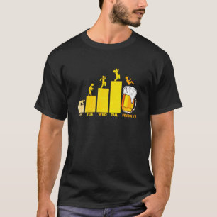 Måndag Onsdag torsdag torsdag Fredag Funny Bee T Shirt