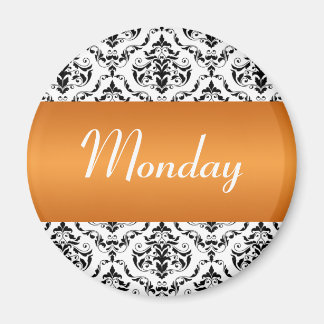 Måndag Orange - Skadmagnet Magnet