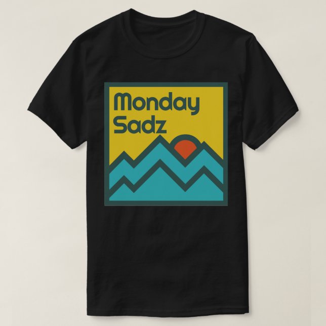 Måndag Sadz T Shirt (Design framsida)