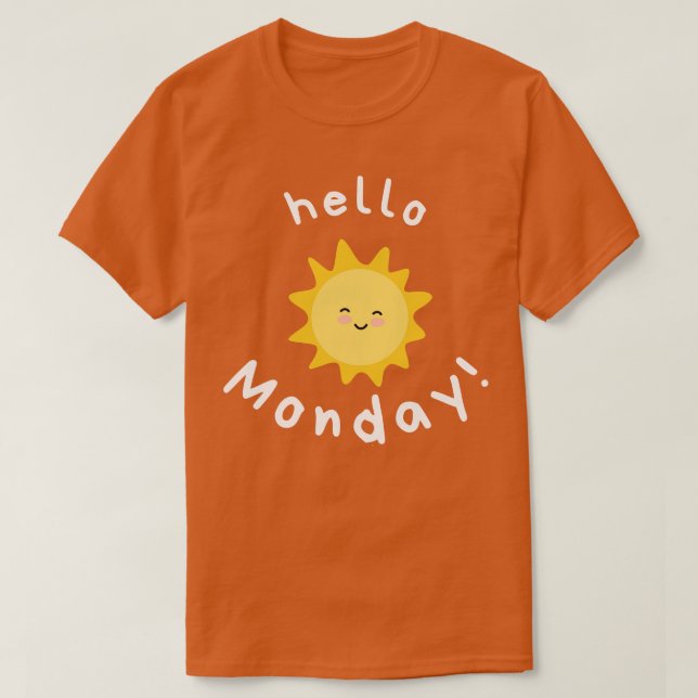 Måndag T Shirt (Design framsida)