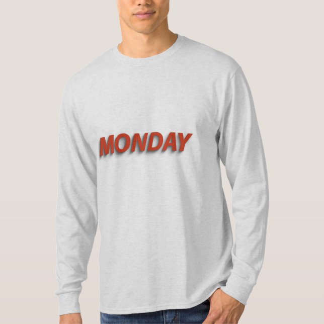 Måndag - T-shirt (Framsida)