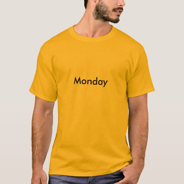 Måndag T-shirt (Framsida)