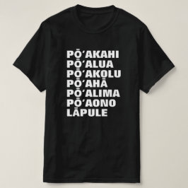 Måndag till Söndag på Hawaiianska T Shirt