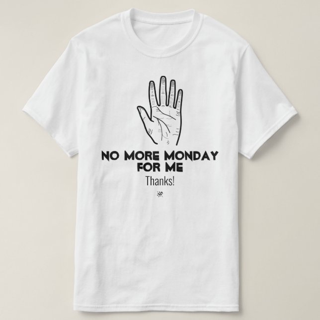 Måndag v1a t shirt (Design framsida)