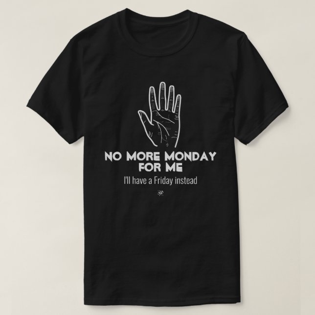 Måndag v1b t shirt (Design framsida)