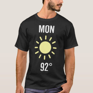 Måndag Väderkostumma T Shirt