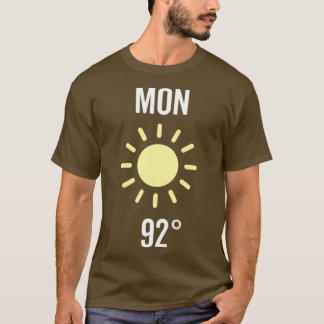 Måndag Väderkostumma T Shirt