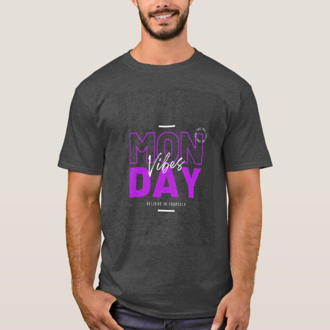 Måndag Vibs T-shart T Shirt (Framsida)