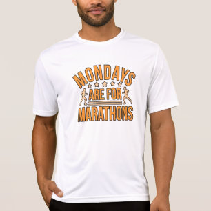 Måndagar är för Marathons Springer som kör Älskare T Shirt