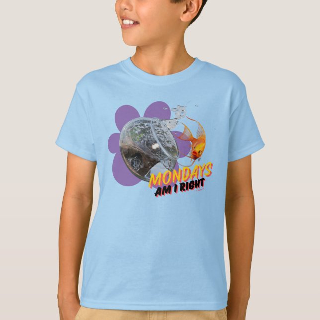 Måndagar, är jag Höger? T Shirt (Framsida)