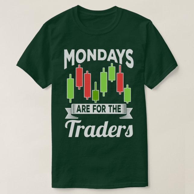 Måndagar är till för handlarna i Lagrar T Shirt (Design framsida)