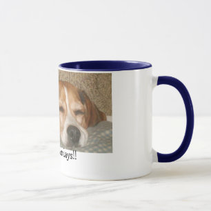 Måndagar Beaglemugg Mugg