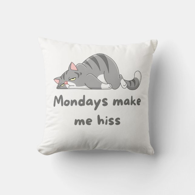 Måndagar gör mig till hans sjö kudde (Framsida)