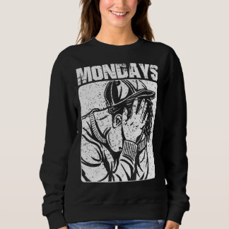 Måndagar Suck Kärlek, Helg Sarkastic I Hate W T Shirt