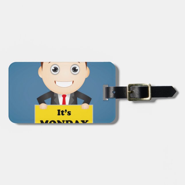 Måndagen Bagagebricka (Horisontell Framsida)