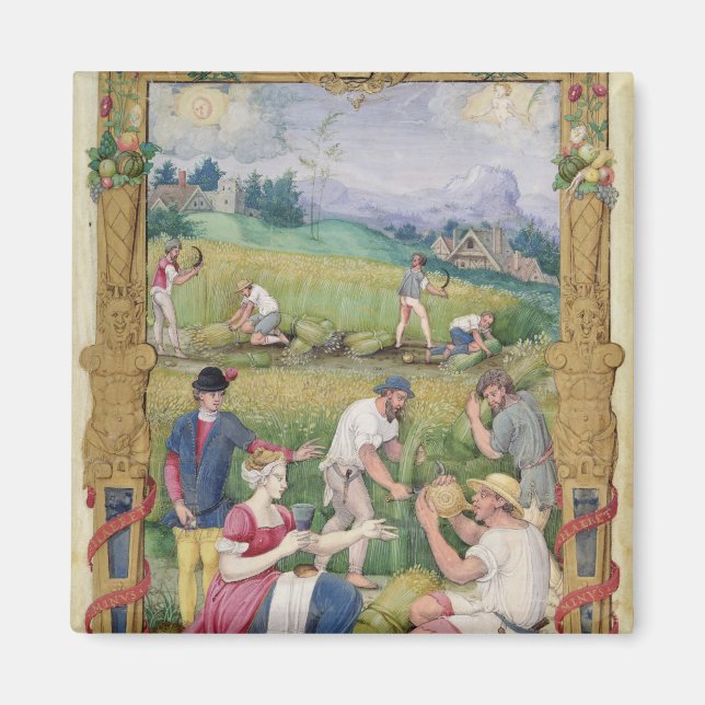 Måndagen i augusti: Skörden Magnet (Framsidan)