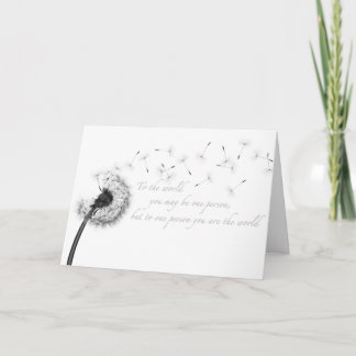 Måndagsblomma Inspirationskort Kort