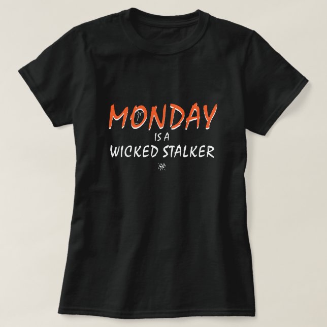 Måndagskämt v2 t shirt (Design framsida)