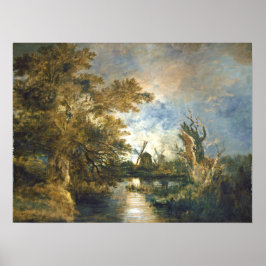 Måndagsljus på Yare - John Crome Fine Art Poster