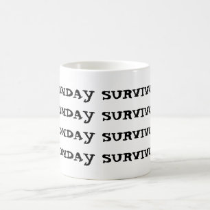 MÅNDAGSÖVERLEVOR KAFFEMUGG