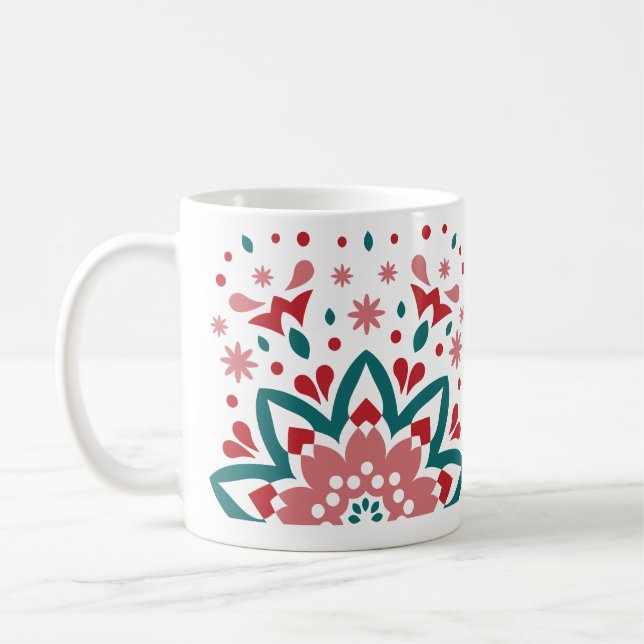 Måndagsstämning Rollig Illustration Kaffemugg (Vänster)