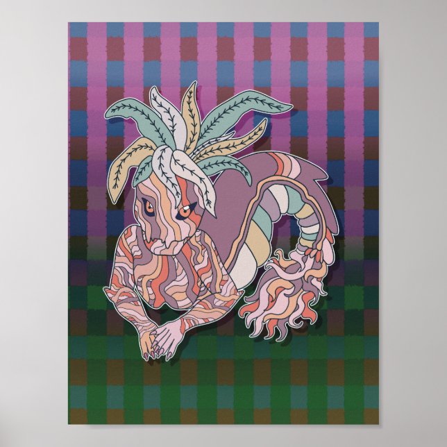 Mandaka räka poster (Framsidan)