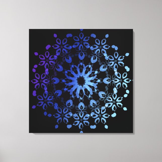 mandala03 canvastryck (Framsida)