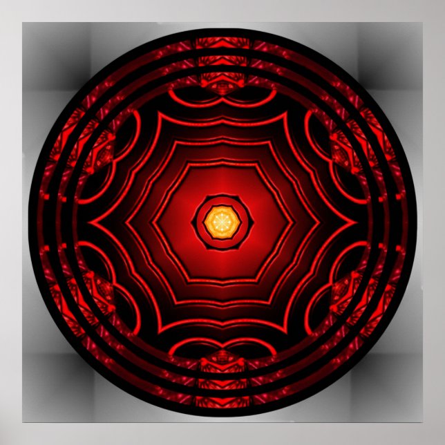 Mandala #05 poster (Framsidan)