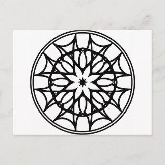 Mandala 11 dreamcatcher vykort