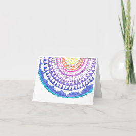 Mandala 1/2 kort