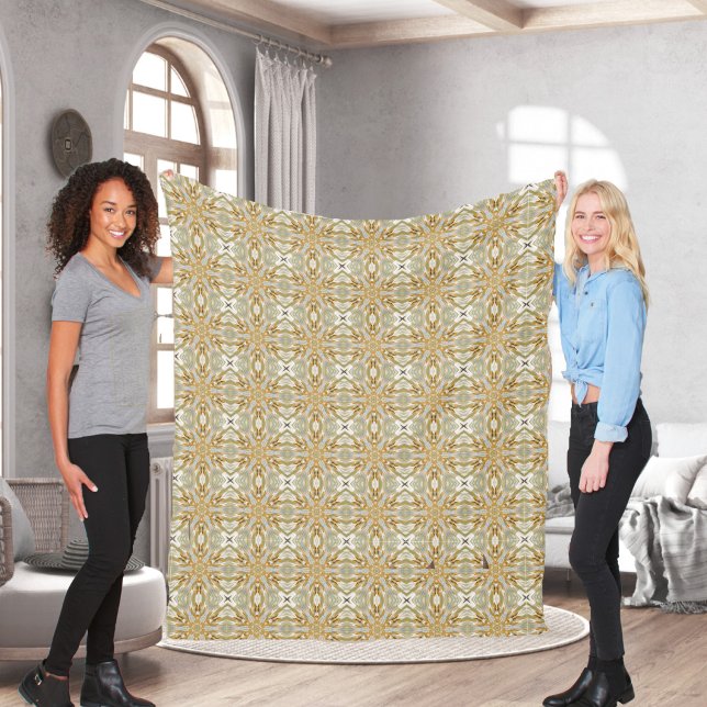 Mandala 1 Fleece Blanket (Skapare uppladdad)