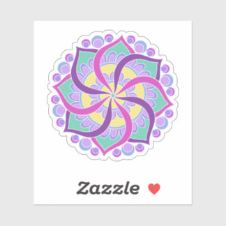 Mandala 1 klistermärken
