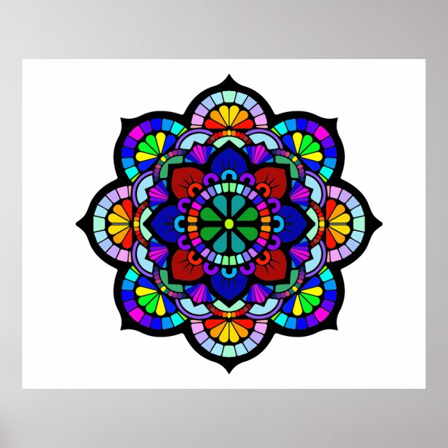 MANDALA 1 POSTER (Framsidan)