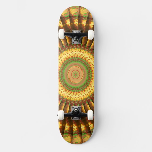 Mandala 2 Skateboard Bräda 21,5 Cm (Framsida)