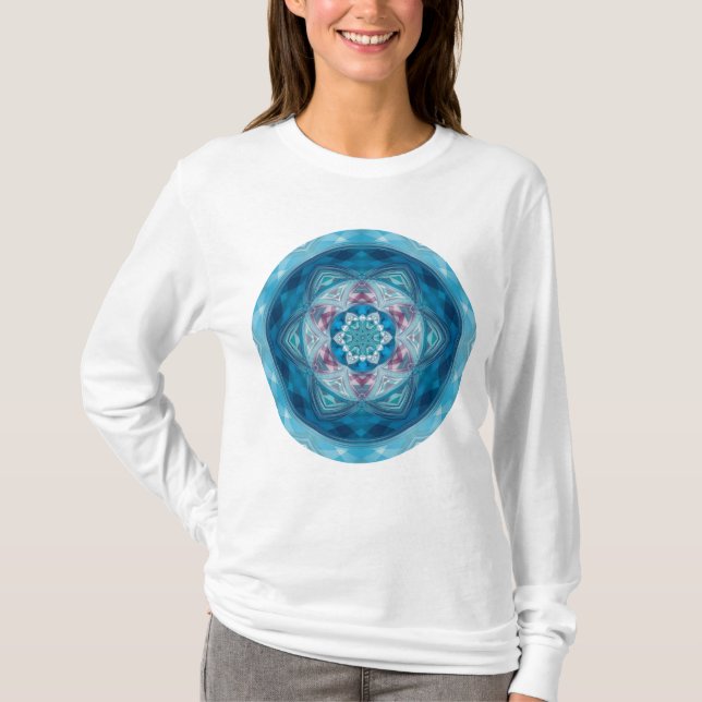 Mandala 2 T-Shirt (Framsida)