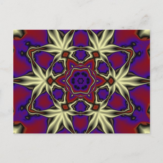 Mandala 2 vykort (Framsida)