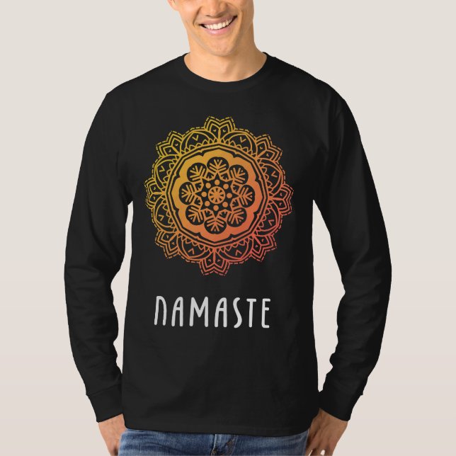 Mandala 32 t shirt (Framsida)